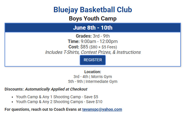 Boys Summer Camp 2026