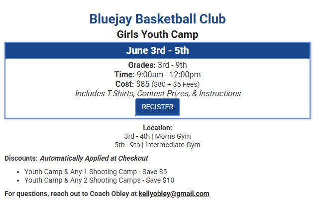 Girls Summer Camp 2026