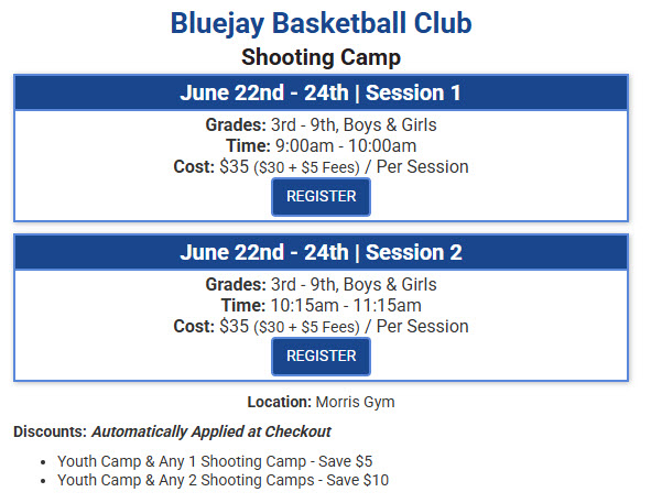 Shooting Camp June 2026